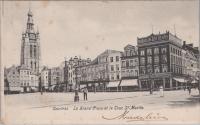 BE_Place_1905_Courtrai. La Grand Place et la Tour St. Martin.jpg